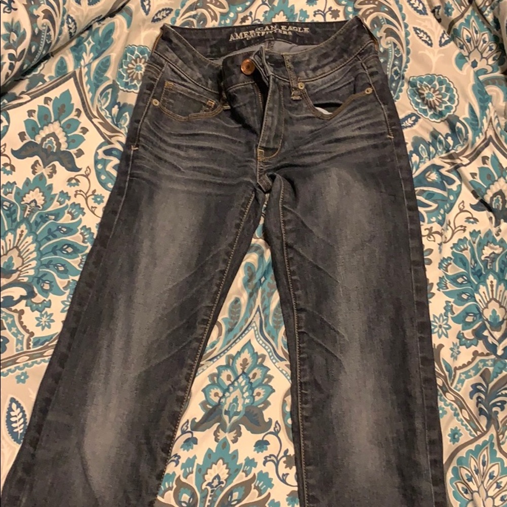American eagle skinny super stretch jeans